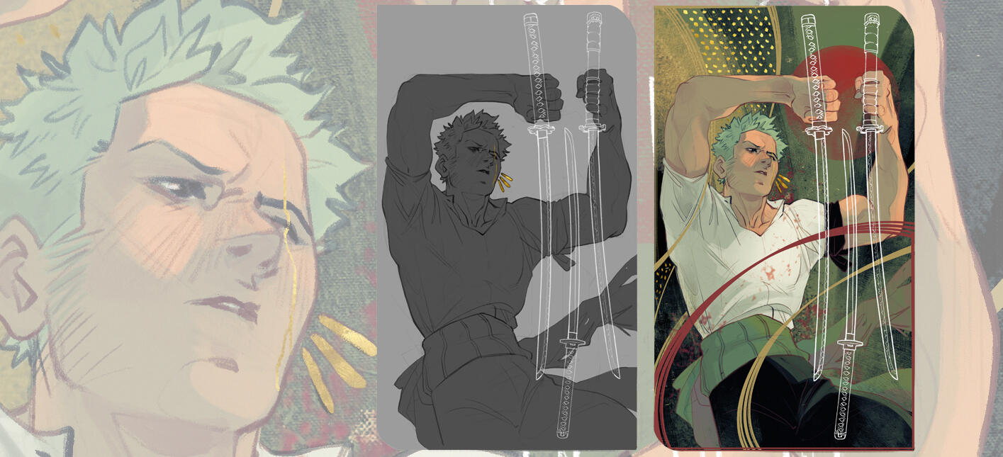 Roronoa Zoro, One Piece fanart