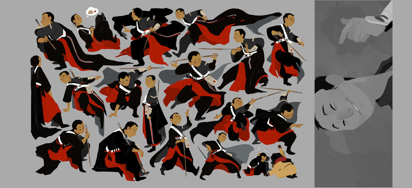 Chirrut Imwe, Star Wars fanart